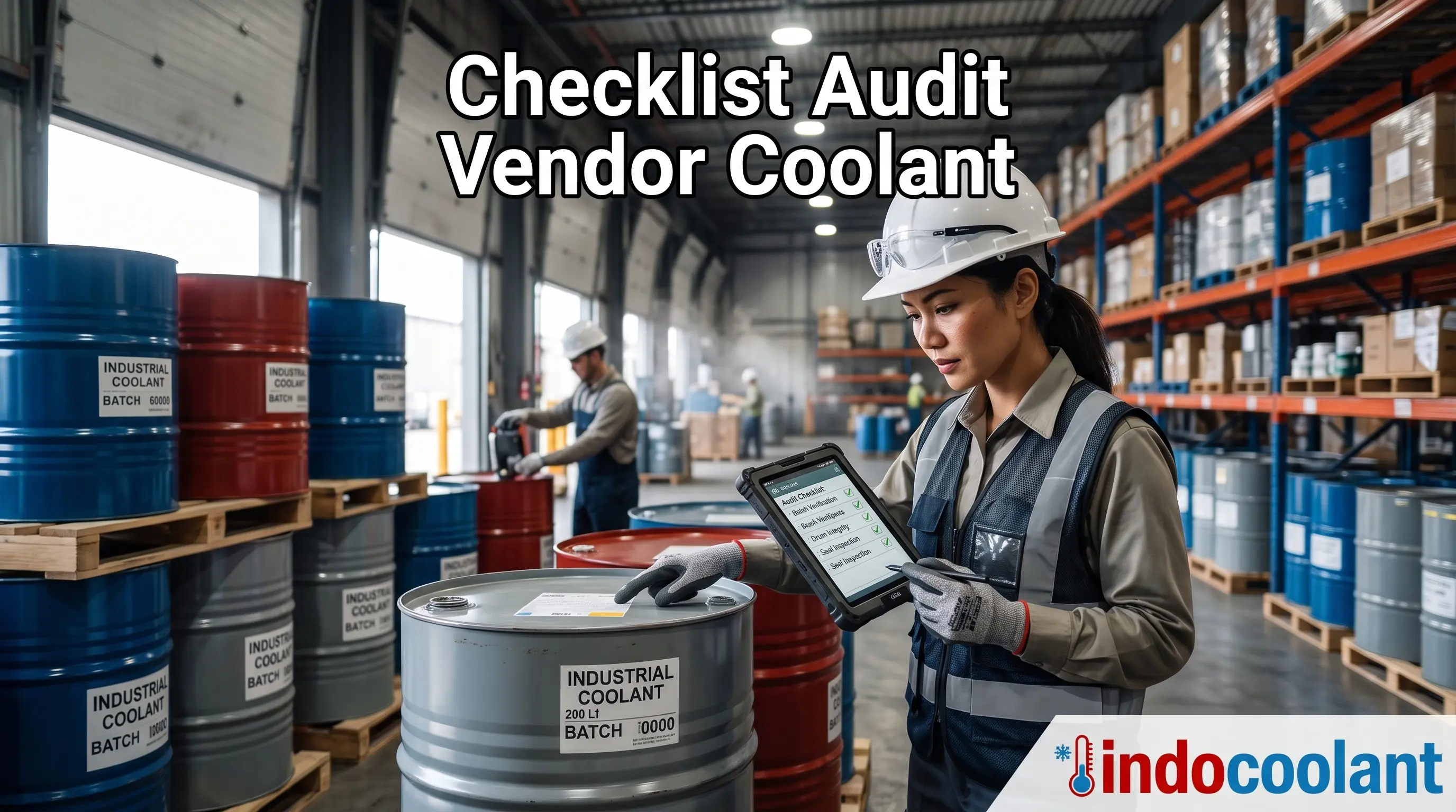 Checklist Audit Vendor Coolant untuk Tim Procurement Industri