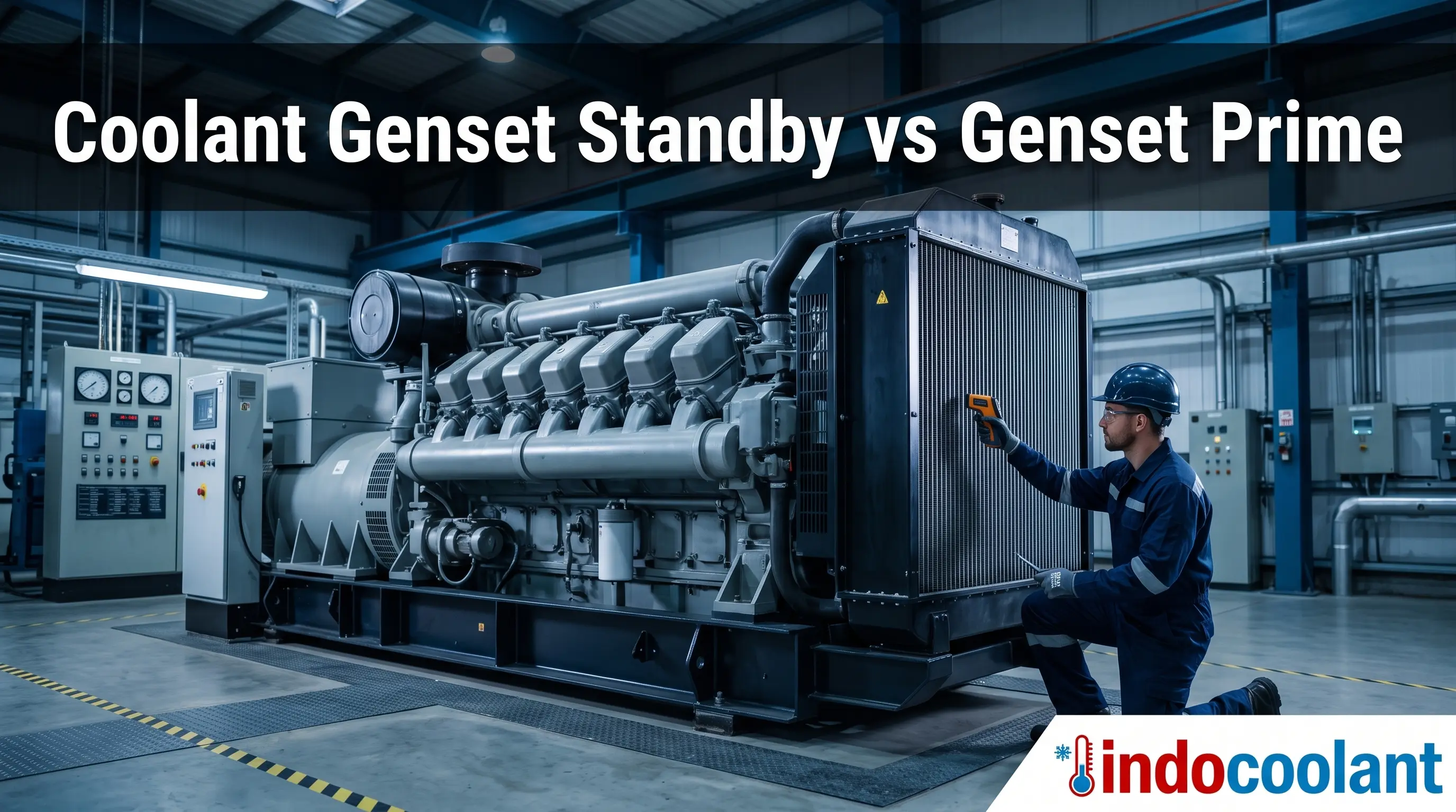 Coolant untuk Genset Standby vs Genset Prime: Apa Bedanya?