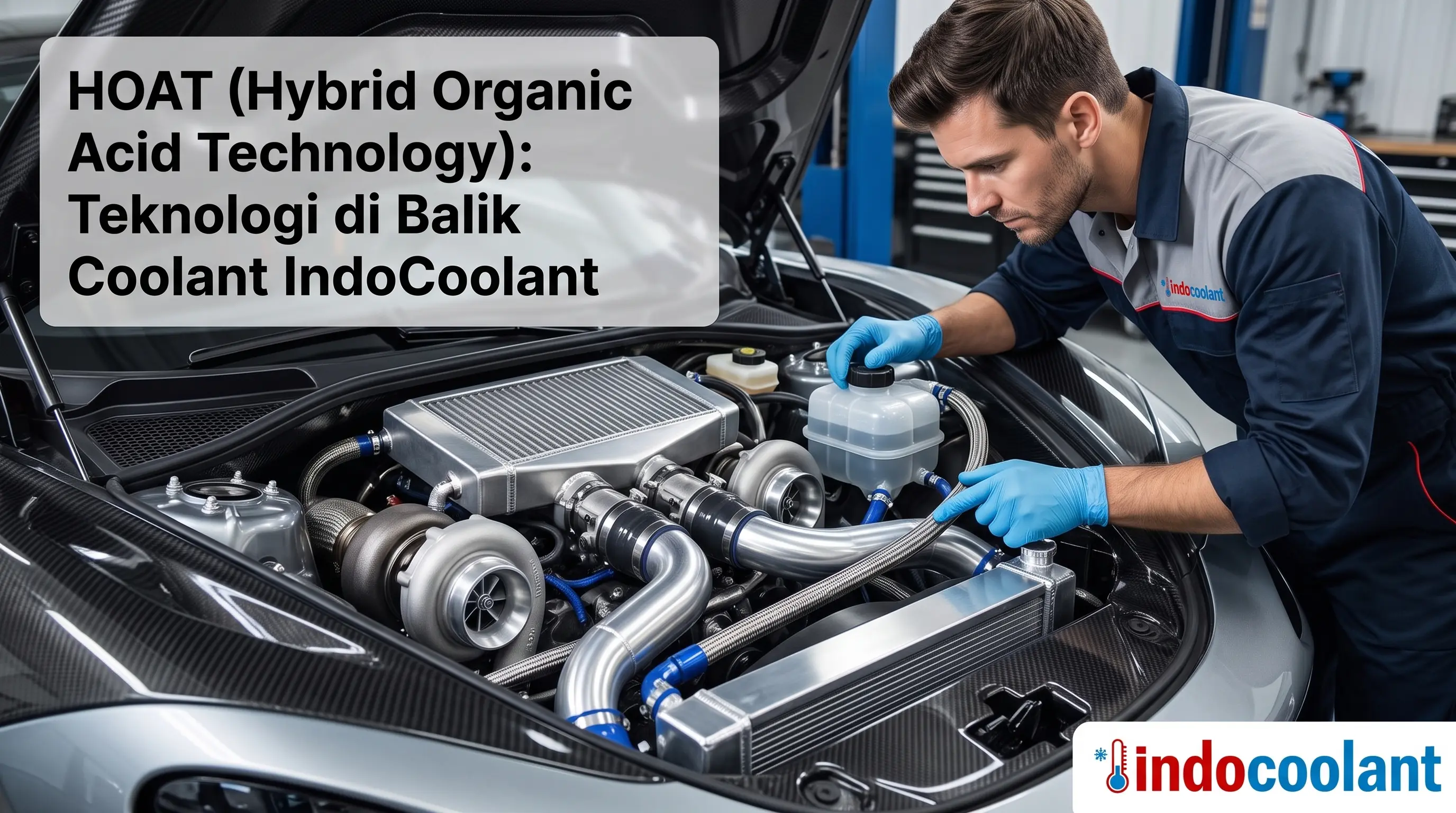 HOAT (Hybrid Organic Acid Technology): Teknologi di Balik Coolant IndoCoolant